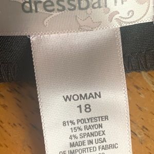 Dress Barn skirt flair at the bottom